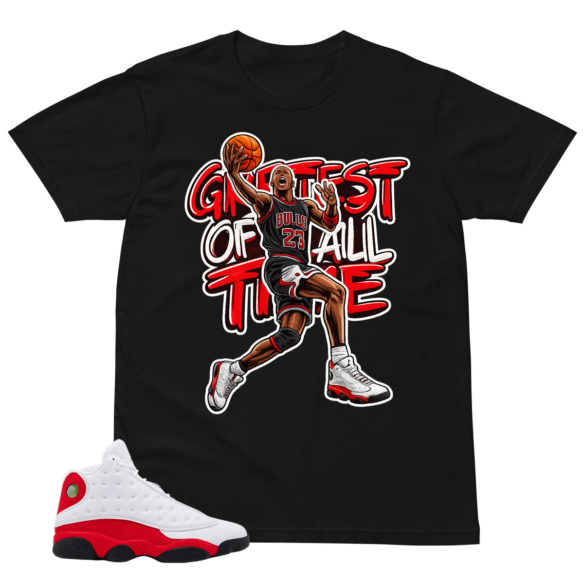 Goat Shirt - Match Air Jordan 13 'True Red' 2026