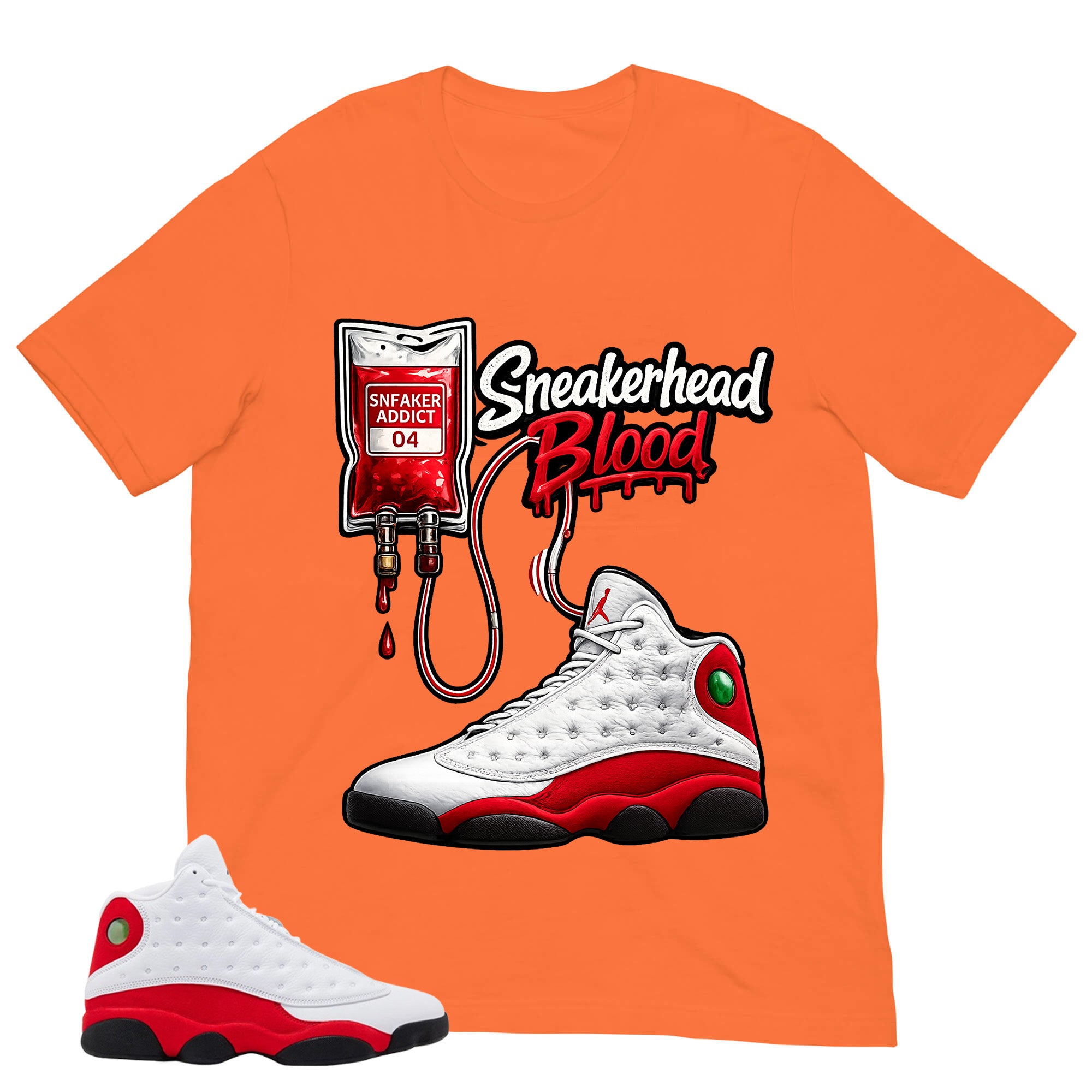 Sneakerhead Blood Shirt - Match Air Jordan 13 'True Red' 2026