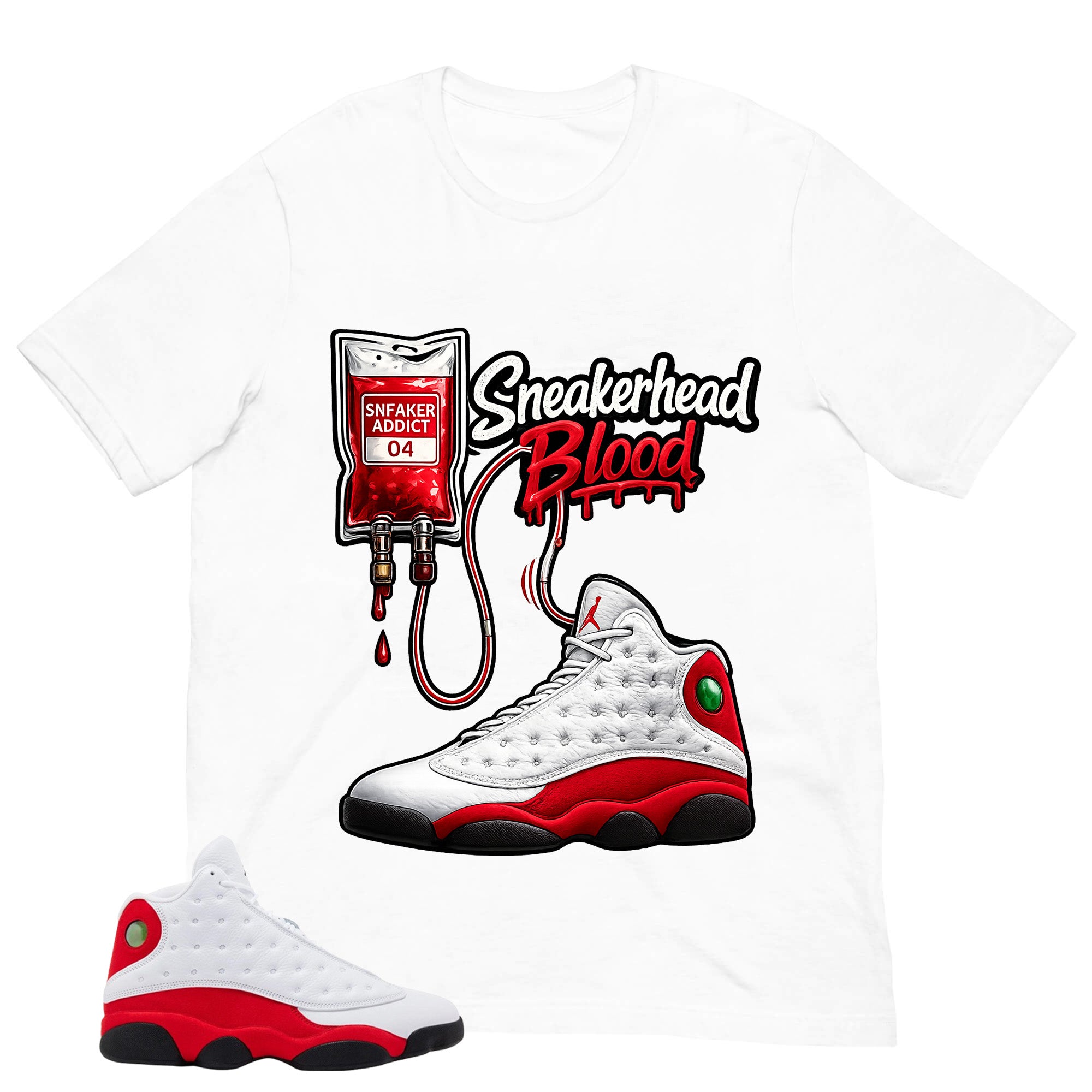 Sneakerhead Blood Shirt - Match Air Jordan 13 'True Red' 2026