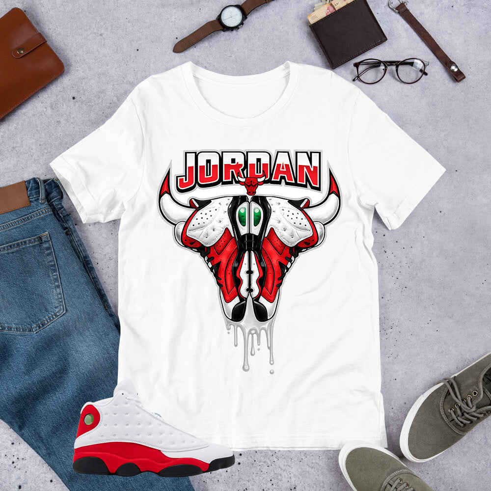 Jordan Bull Shirt - Match Air Jordan 13 'True Red' 2026