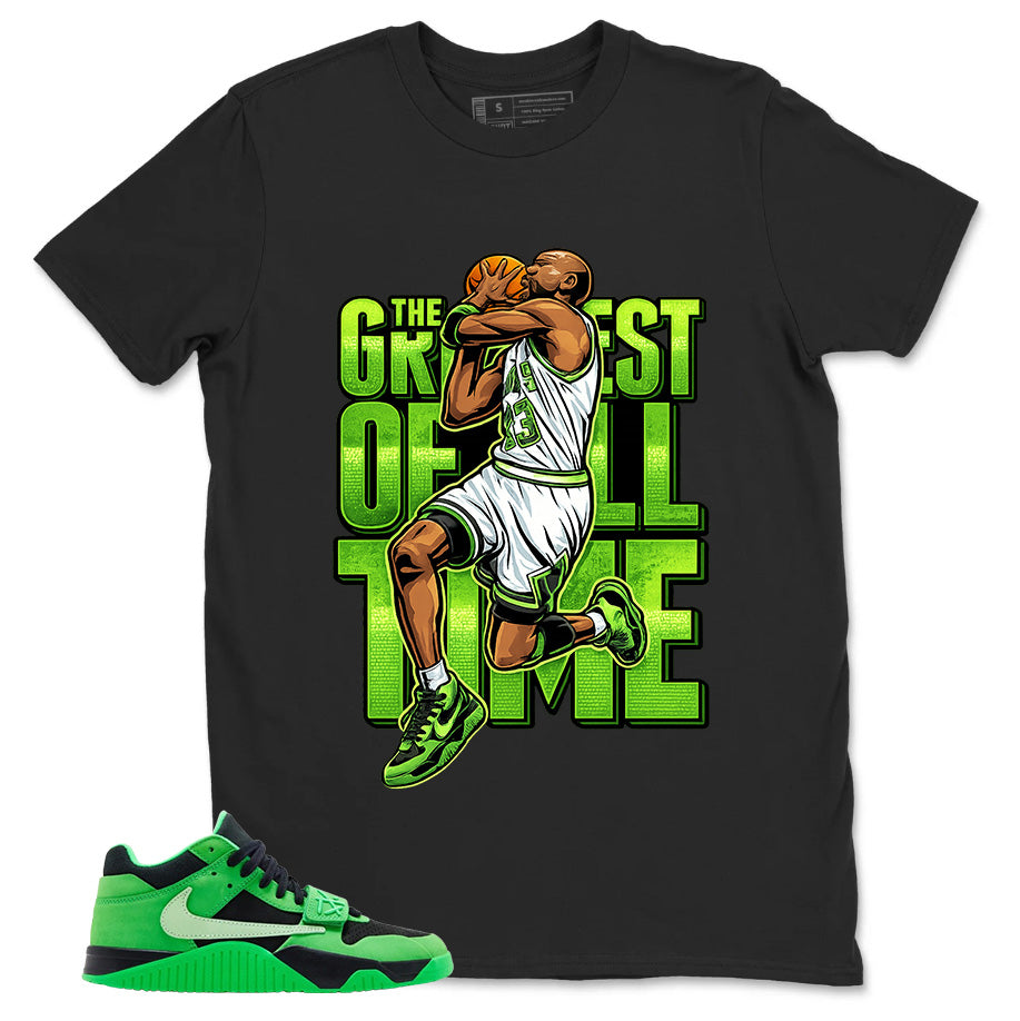 Goat Shirt - Match Travis Scott x Air Jordan Jumpman Jack Green Spark