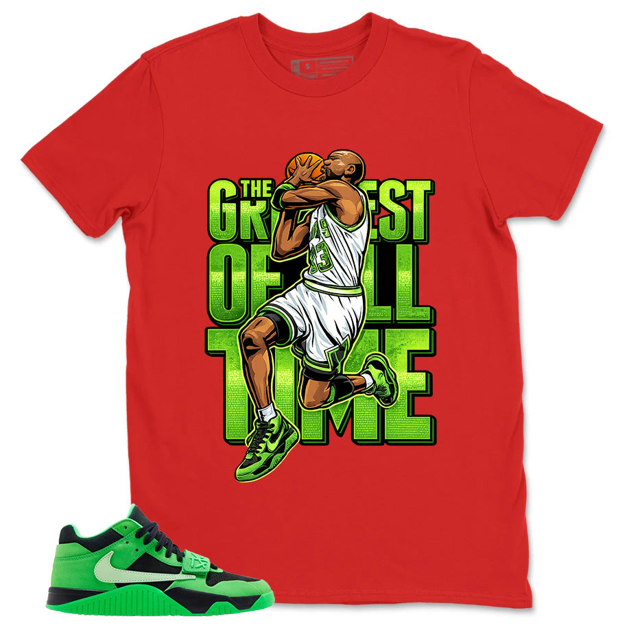 Goat Shirt - Match Travis Scott x Air Jordan Jumpman Jack Green Spark