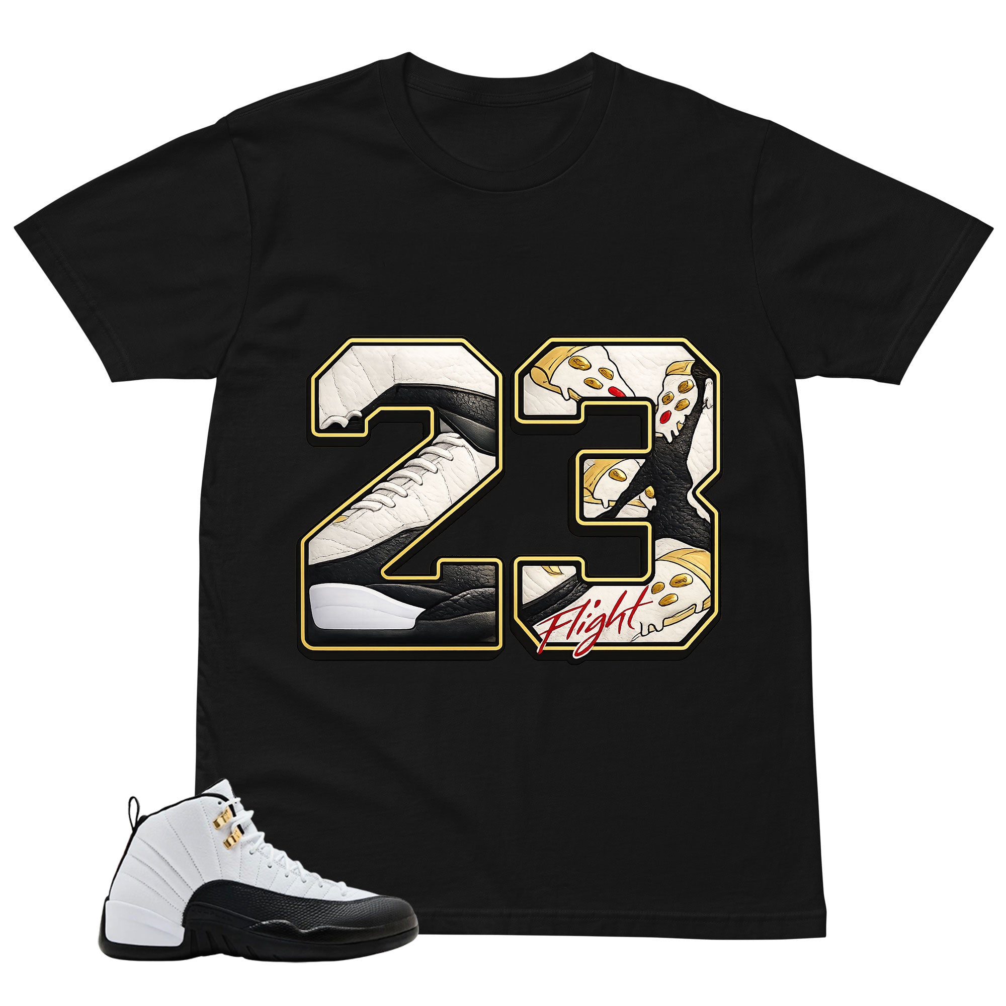 23 Flight Shirt - Match Air Jordan 12 'Taxi'