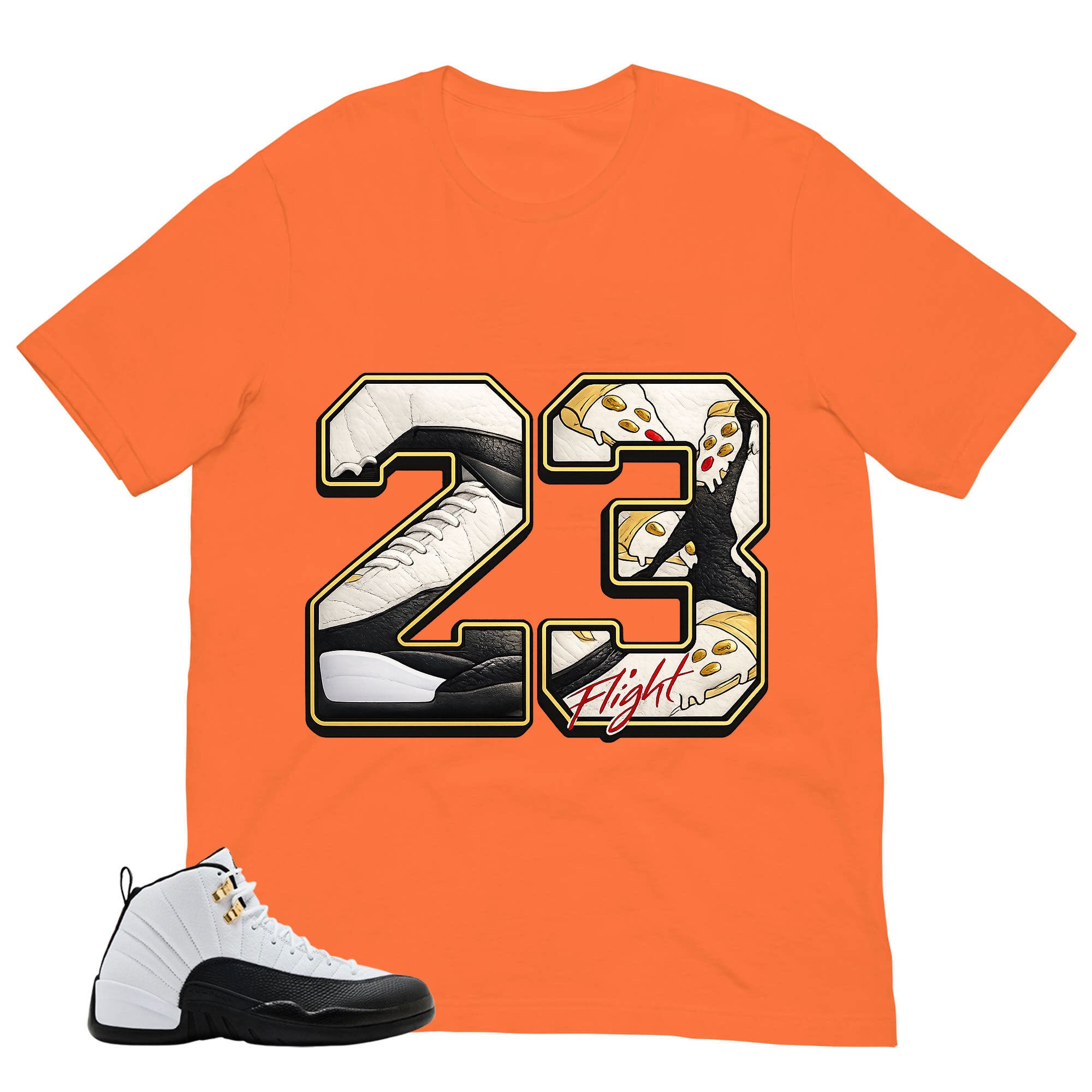 23 Flight Shirt - Match Air Jordan 12 'Taxi'