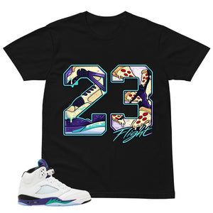 23 Flight MJ Shirt - Matching Air Jordan 5 Retro 'Grape' 2025