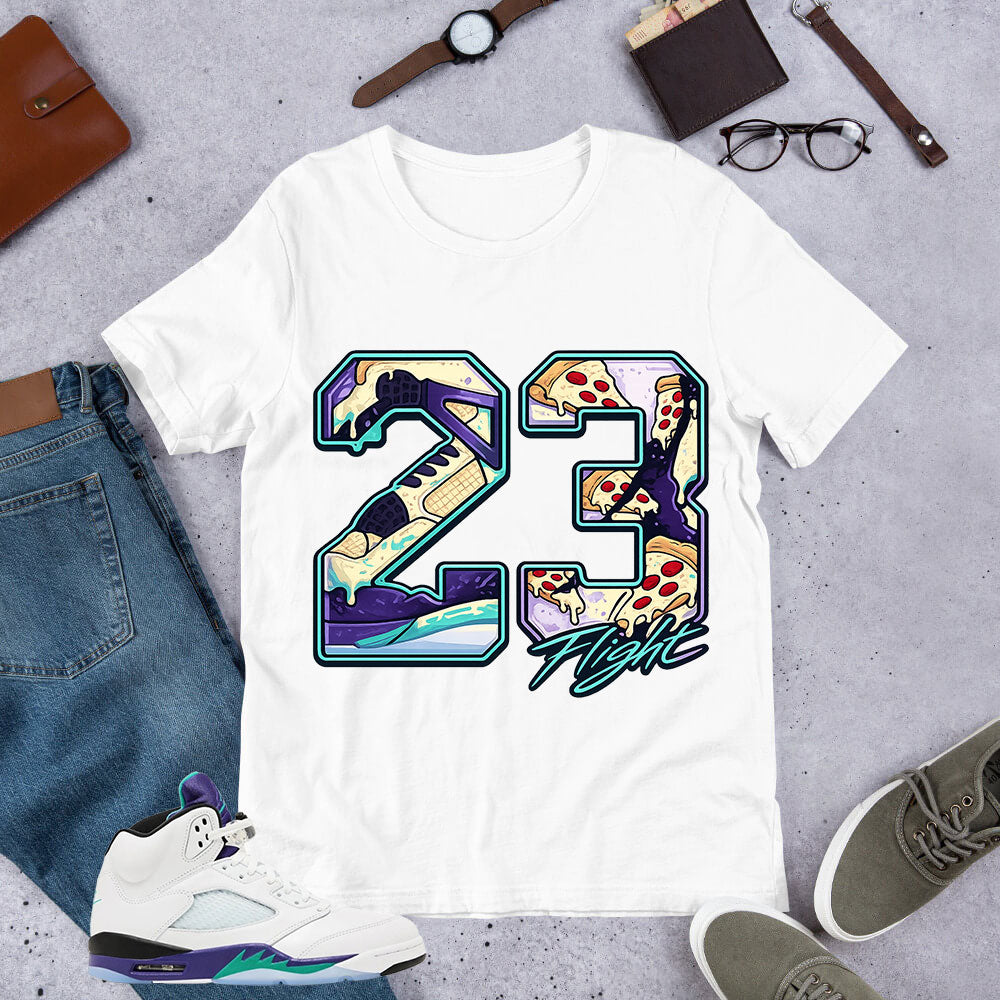 23 Flight MJ Shirt - Matching Air Jordan 5 Retro 'Grape' 2025
