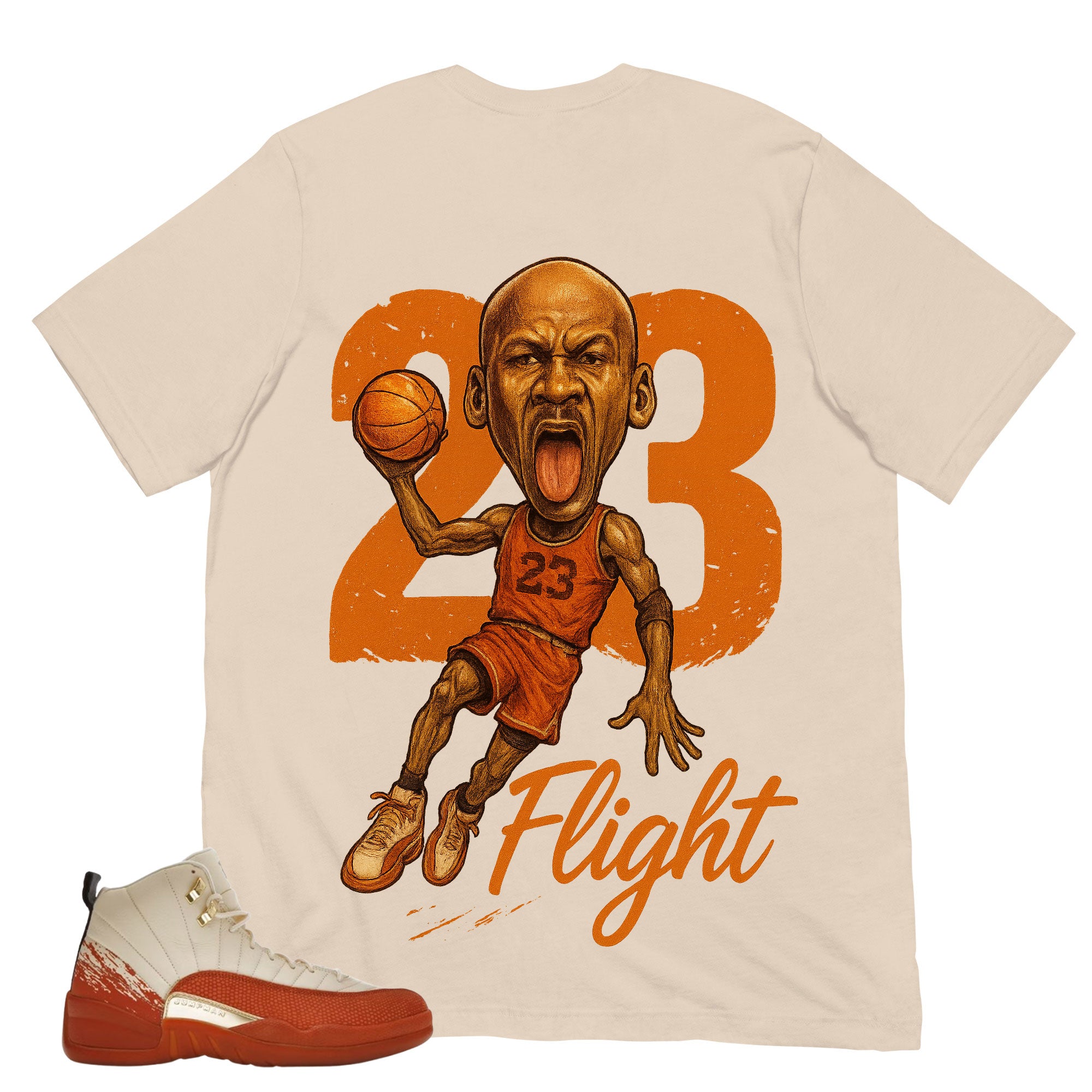 23 Flight Shirt - Match Eastside Golf x Air Jordan 12 'Out the Mud'