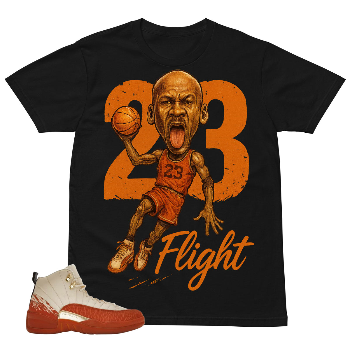 23 Flight Shirt - Match Eastside Golf x Air Jordan 12 'Out the Mud'
