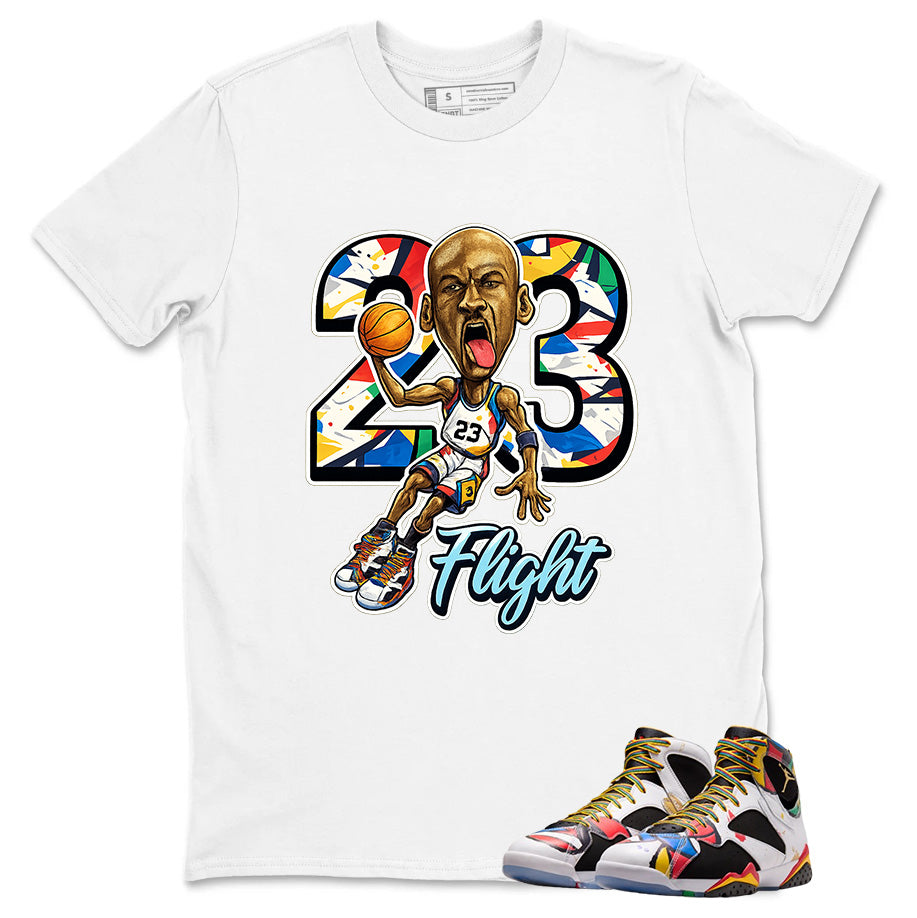23 Flight Graphic Tee, Shirt to Match Air Jordan 7 Miro, Air Jordan 7 Miro Unisex Shirt