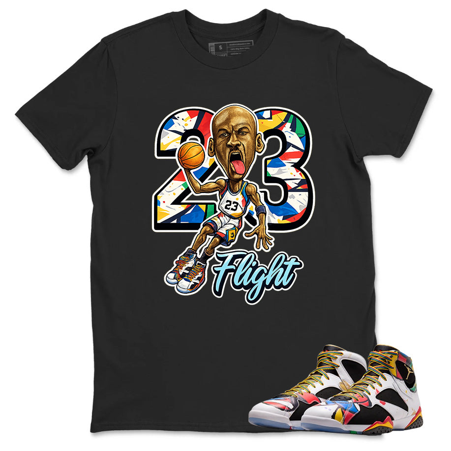 23 Flight Graphic Tee, Shirt to Match Air Jordan 7 Miro, Air Jordan 7 Miro Unisex Shirt