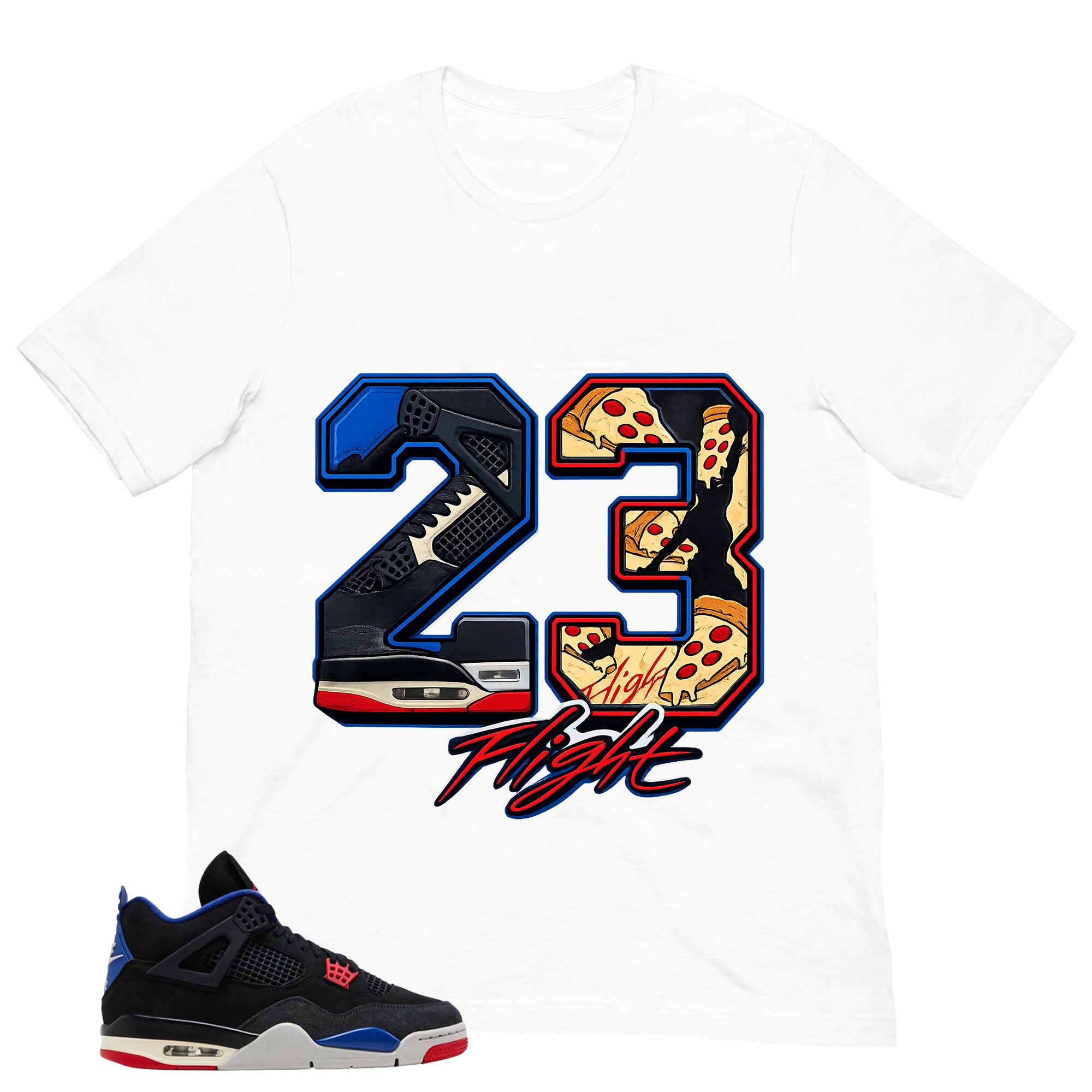23 Flight Shirt - Matching Air Jordan 4 Retro Rare Air
