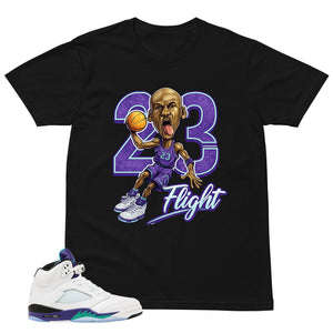 23 Flight Shirt - Matching Air Jordan 5 Retro 'Grape' 2025