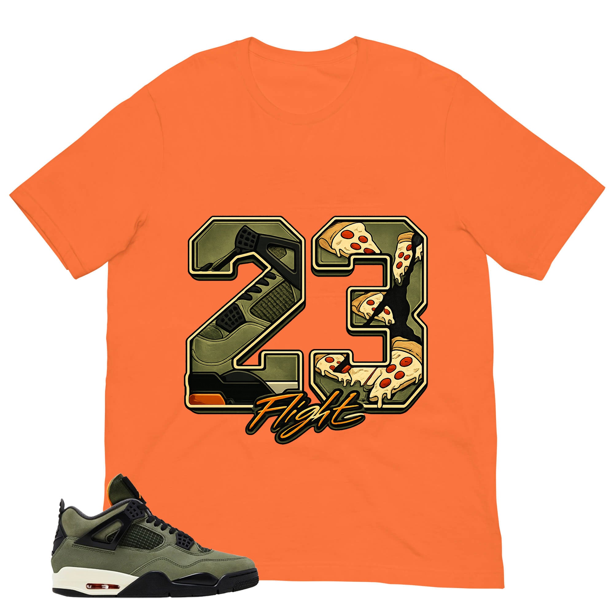 23 Flight Legend Shirt - Match  Air Jordan 4 Undefeated