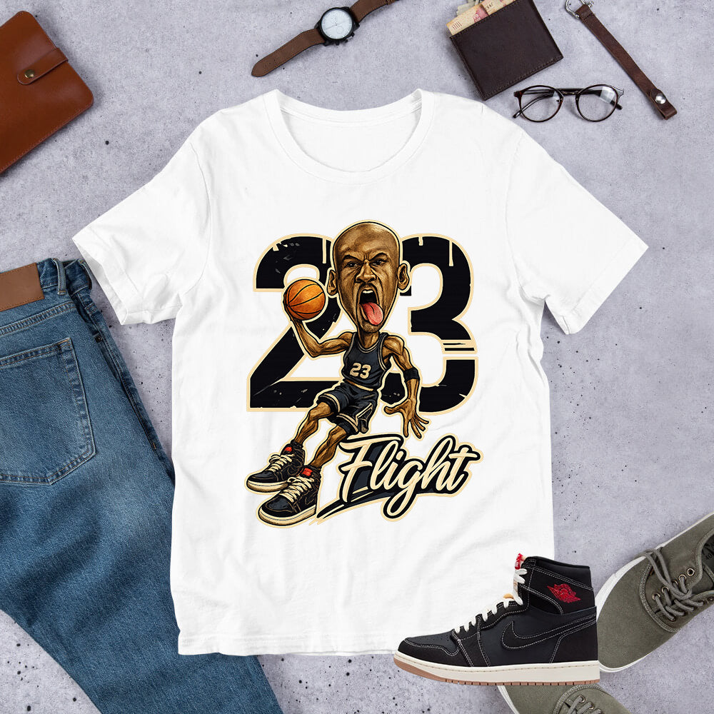 23 Flight MJ Shirt - Match Air Jordan 1 Flight Club