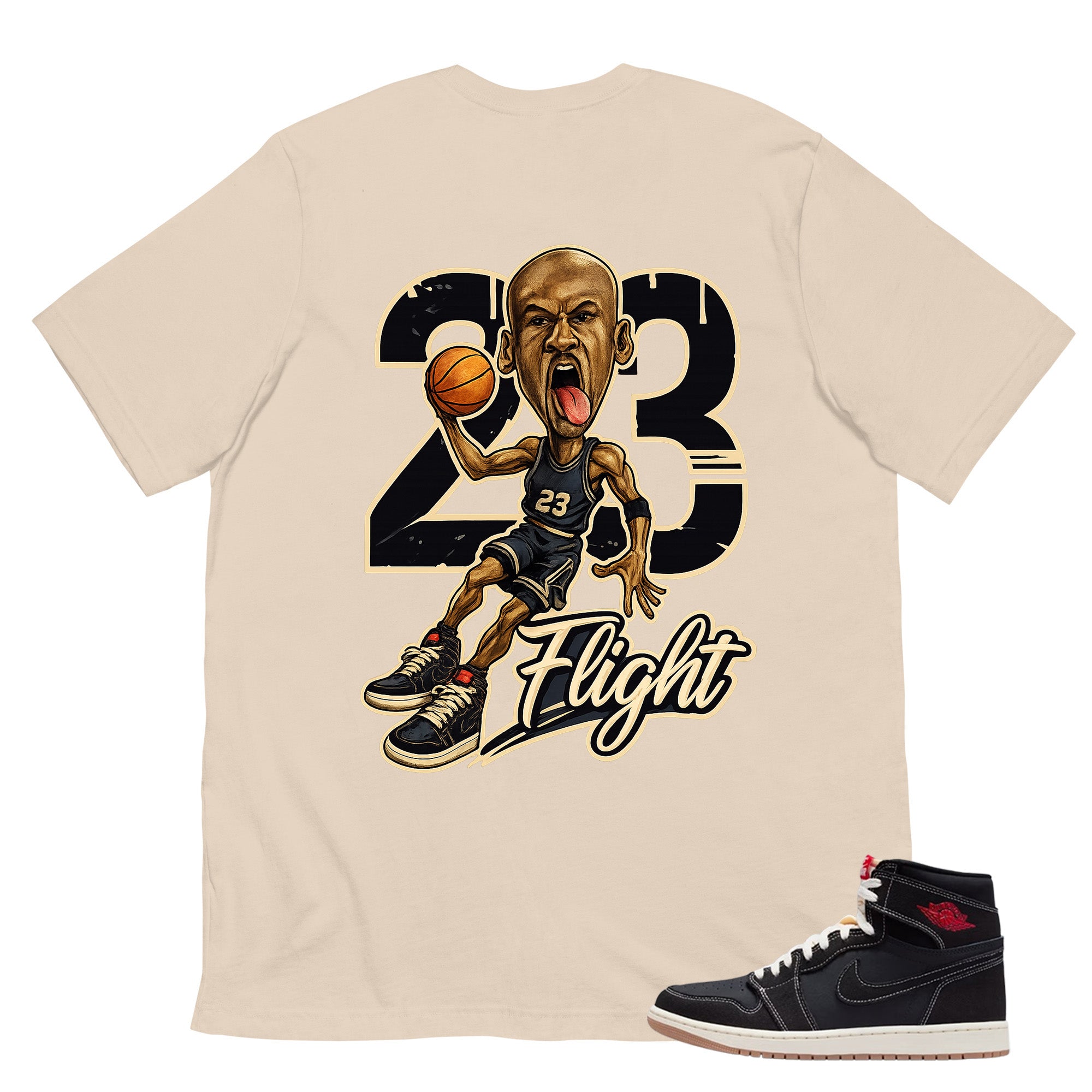 23 Flight MJ Shirt - Match Air Jordan 1 Flight Club