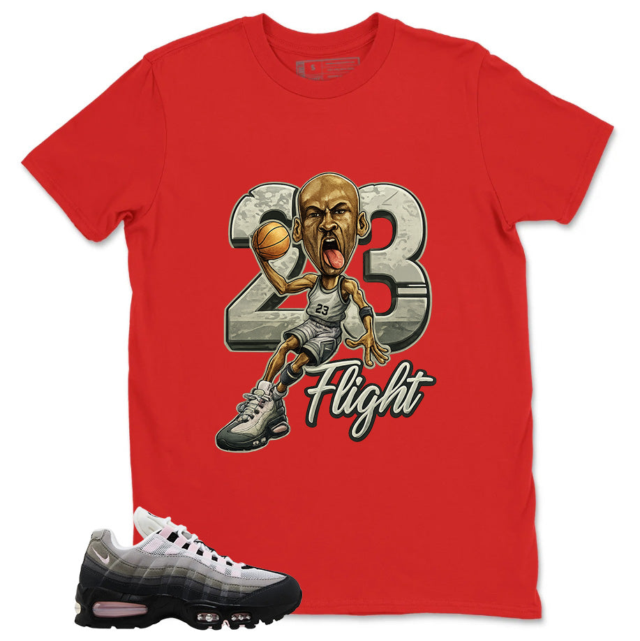 23 Flight MJ Shirt - Match Air Max 95 Big Bubble