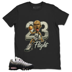 23 Flight MJ Shirt - Match Air Max 95 Big Bubble