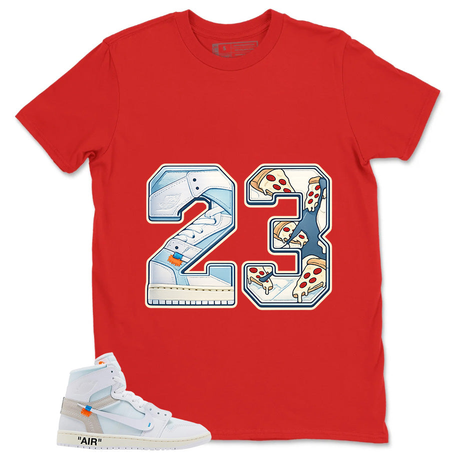 23 Flight MJ Shirt - Match Virgil Abloh x Air Jordan 1 Alaska