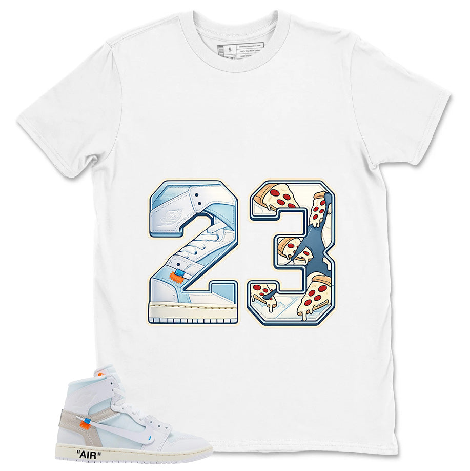 23 Flight MJ Shirt - Match Virgil Abloh x Air Jordan 1 Alaska