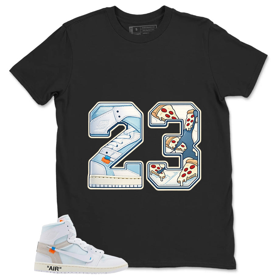 23 Flight MJ Shirt - Match Virgil Abloh x Air Jordan 1 Alaska