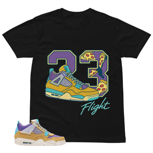 23 Flight Shirt - Match Union LA x Air Jordan 4 Desert Moss