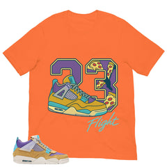 23 Flight Shirt - Match Union LA x Air Jordan 4 Desert Moss
