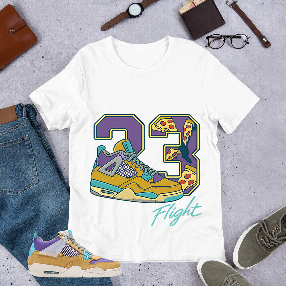23 Flight Shirt - Match Union LA x Air Jordan 4 Desert Moss