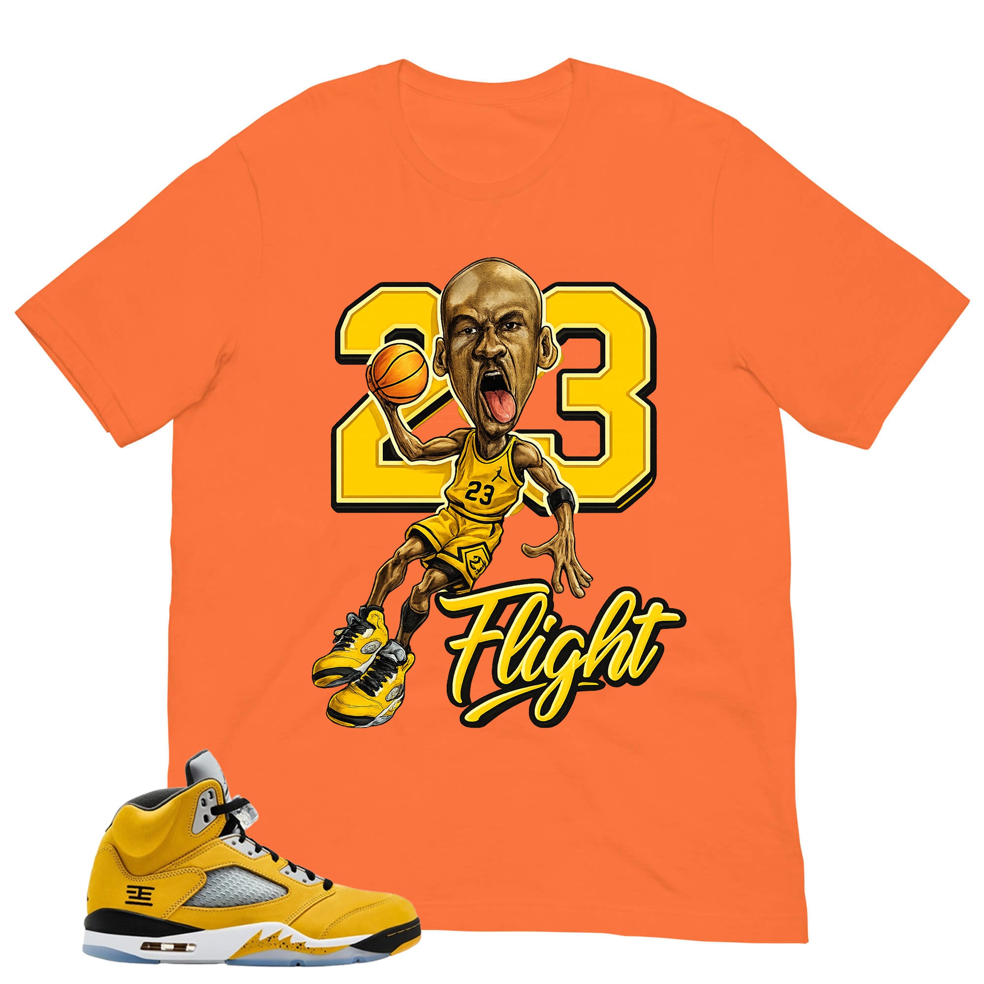 Graphic Tee 23 Flight Shirt Matching 5s T23 Tokyo