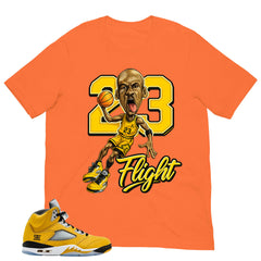 Graphic Tee 23 Flight Shirt Matching 5s T23 Tokyo