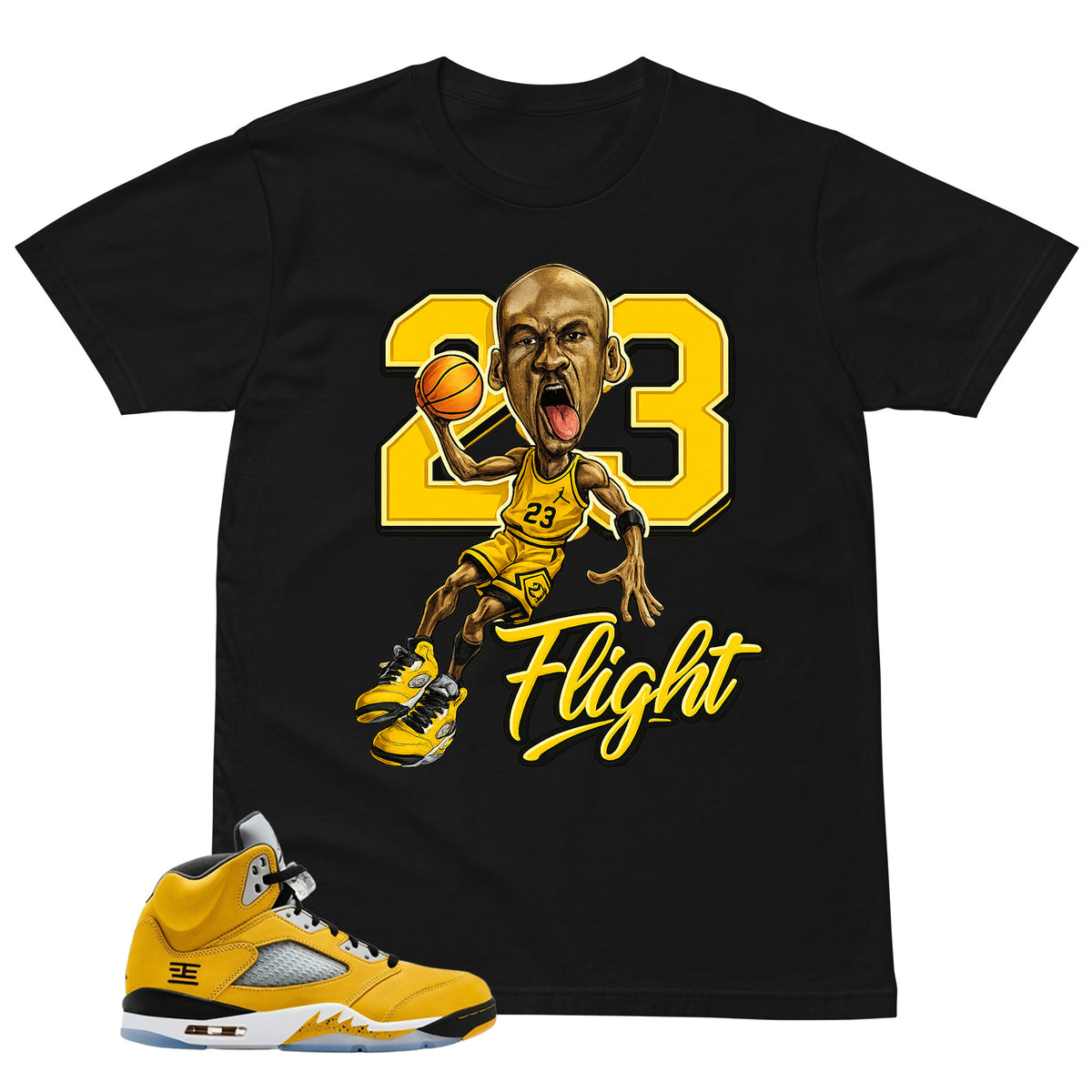 Graphic Tee 23 Flight Shirt Matching 5s T23 Tokyo