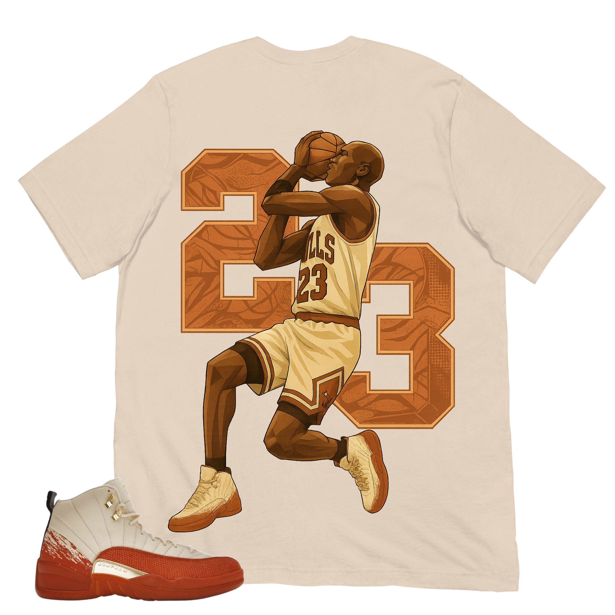 23 Legend Shirt - Match Eastside Golf x Air Jordan 12 'Out the Mud'