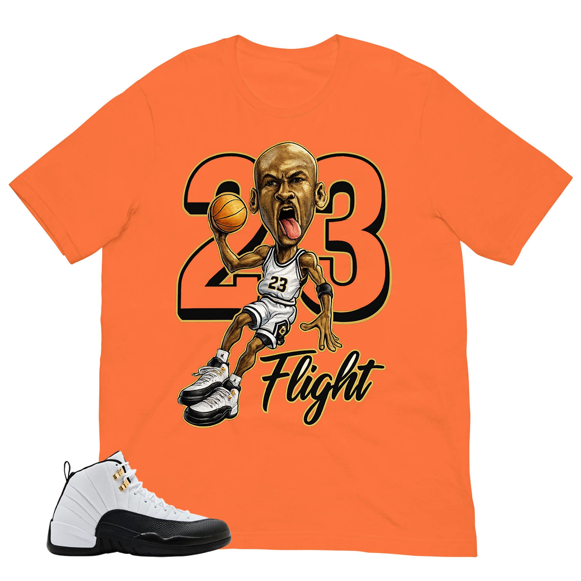 23 Flight Legend Shirt - Match Air Jordan 12 'Taxi'