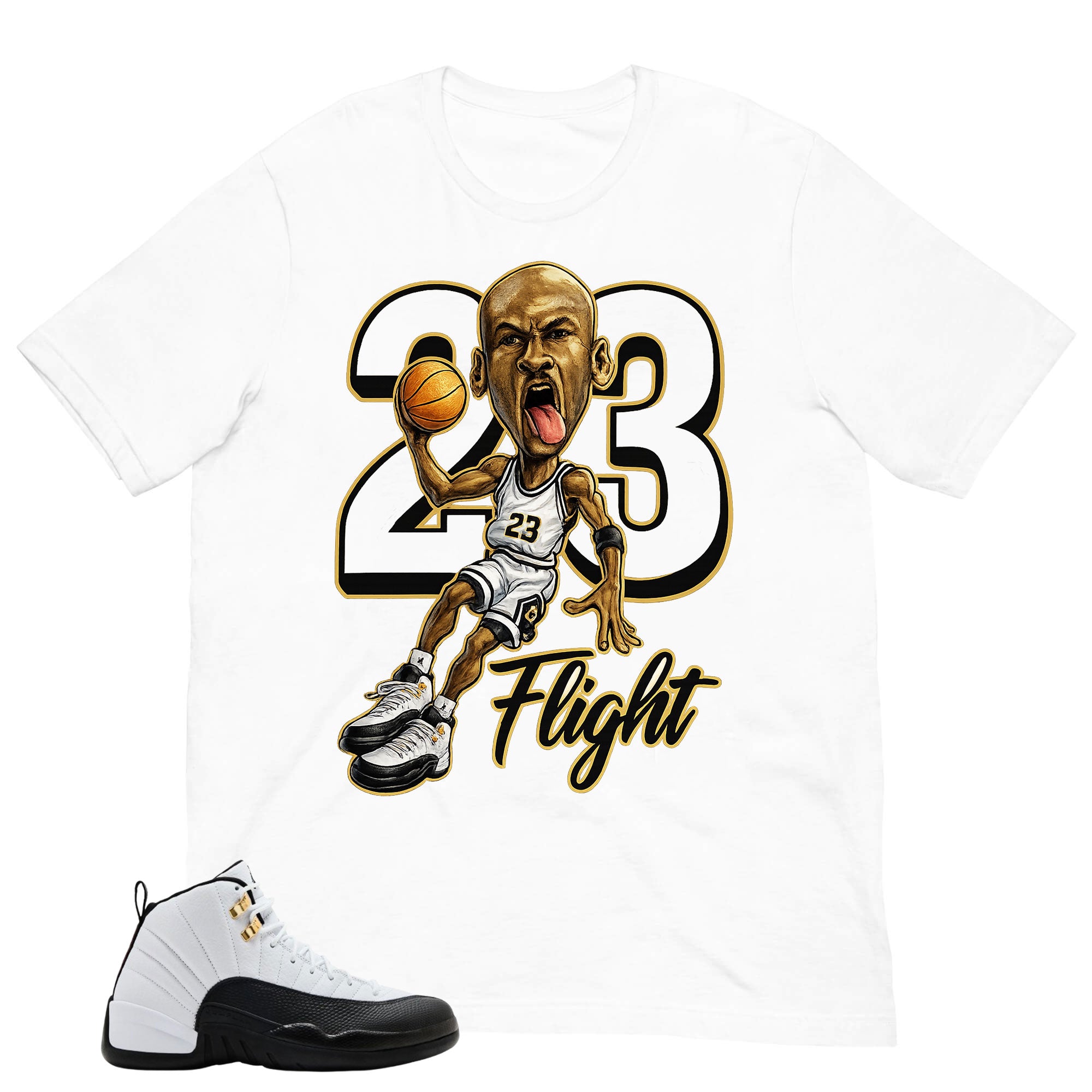 23 Flight Legend Shirt - Match Air Jordan 12 'Taxi'