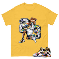 23 Legend MJ Graphic Tee, Shirt to Match Air Jordan 7 Miro, Air Jordan 7 Miro Unisex Shirt