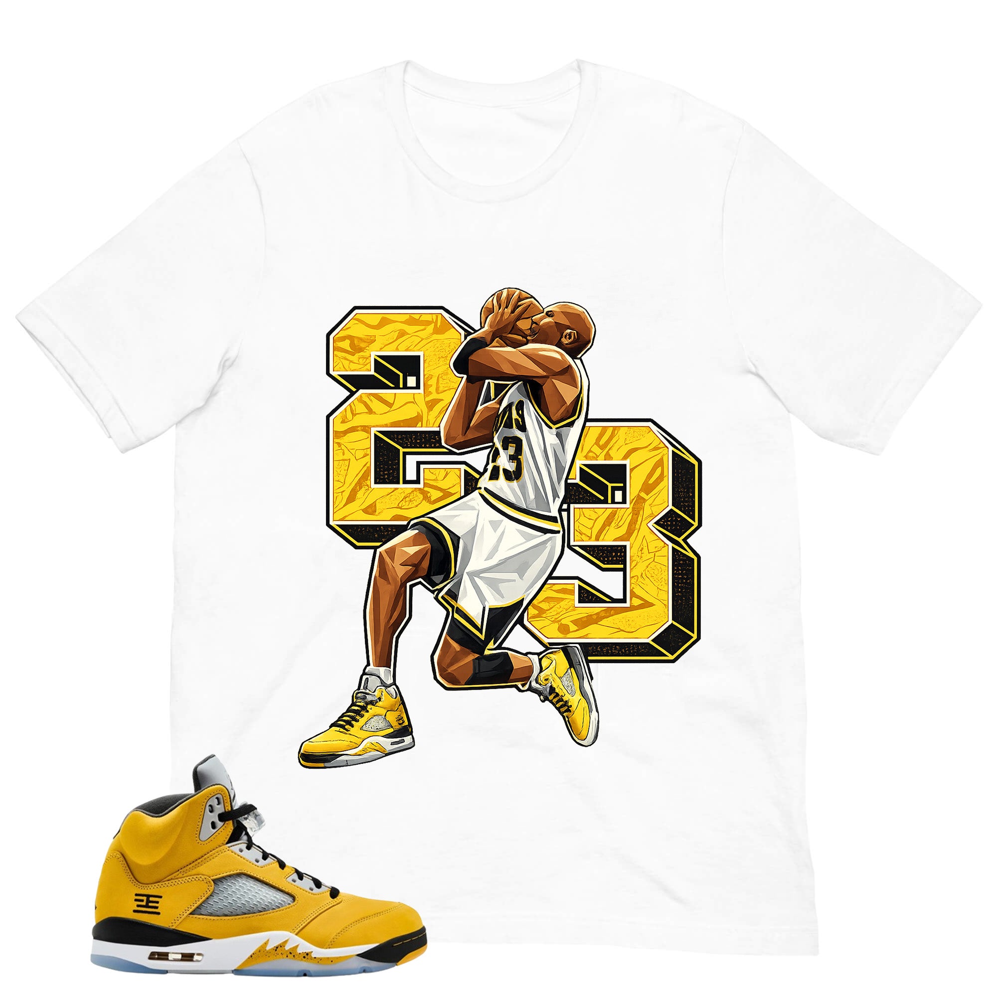 Graphic Tee 23 Legend MJ Shirt Matching 5s T23 Tokyo