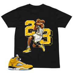 Graphic Tee 23 Legend MJ Shirt Matching 5s T23 Tokyo