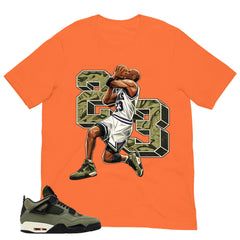 23 Legend MJ Sneaker Shirt - Match  Air Jordan 4 Undefeated