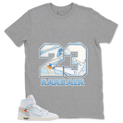 23 Rare Air Shirt - Match Virgil Abloh x Air Jordan 1 Alaska
