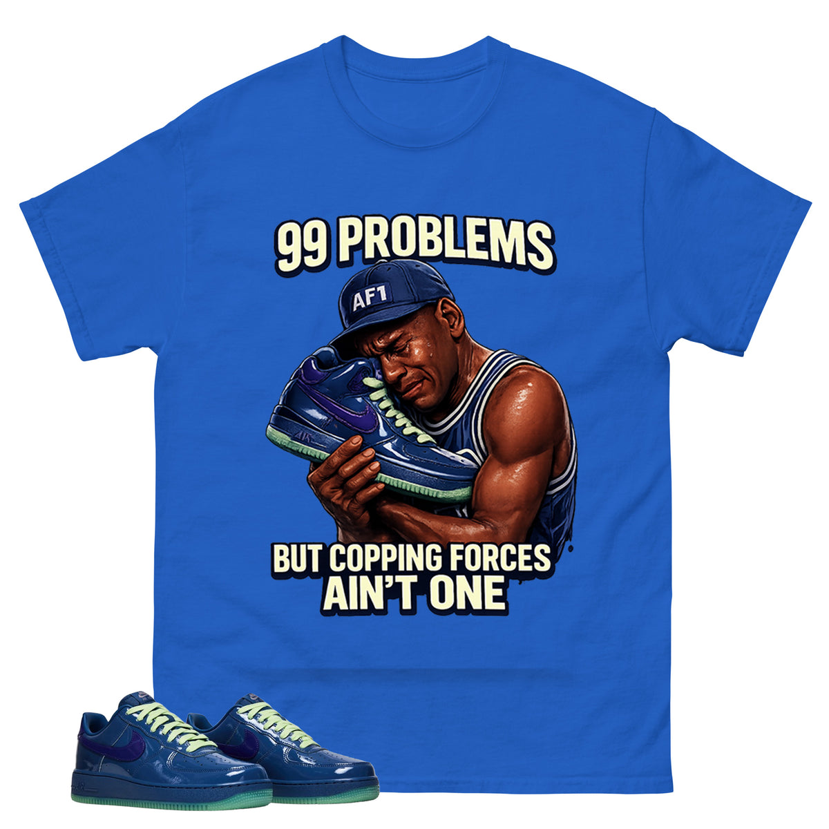 99 Problems Graphic Tee, Shirt to Match Air Force 1 Mystic Navy, Air Force 1 Unisex Shirt