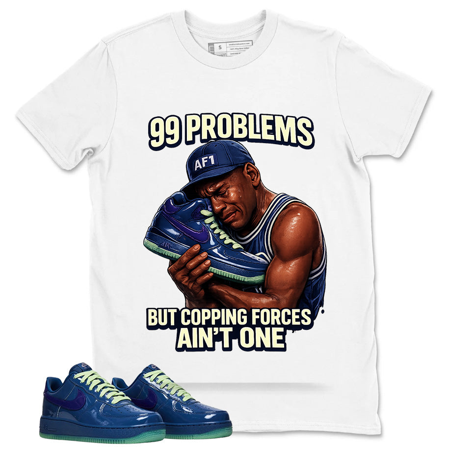 99 Problems Graphic Tee, Shirt to Match Air Force 1 Mystic Navy, Air Force 1 Unisex Shirt