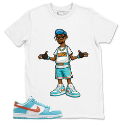 Mars Blackmon Shirt - Match Green Dunk Low Miami Dolphins