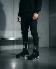 Chrome Socks – Air Jordan 6 Retro Inspired Mid-Calf Unisex Crew Socks