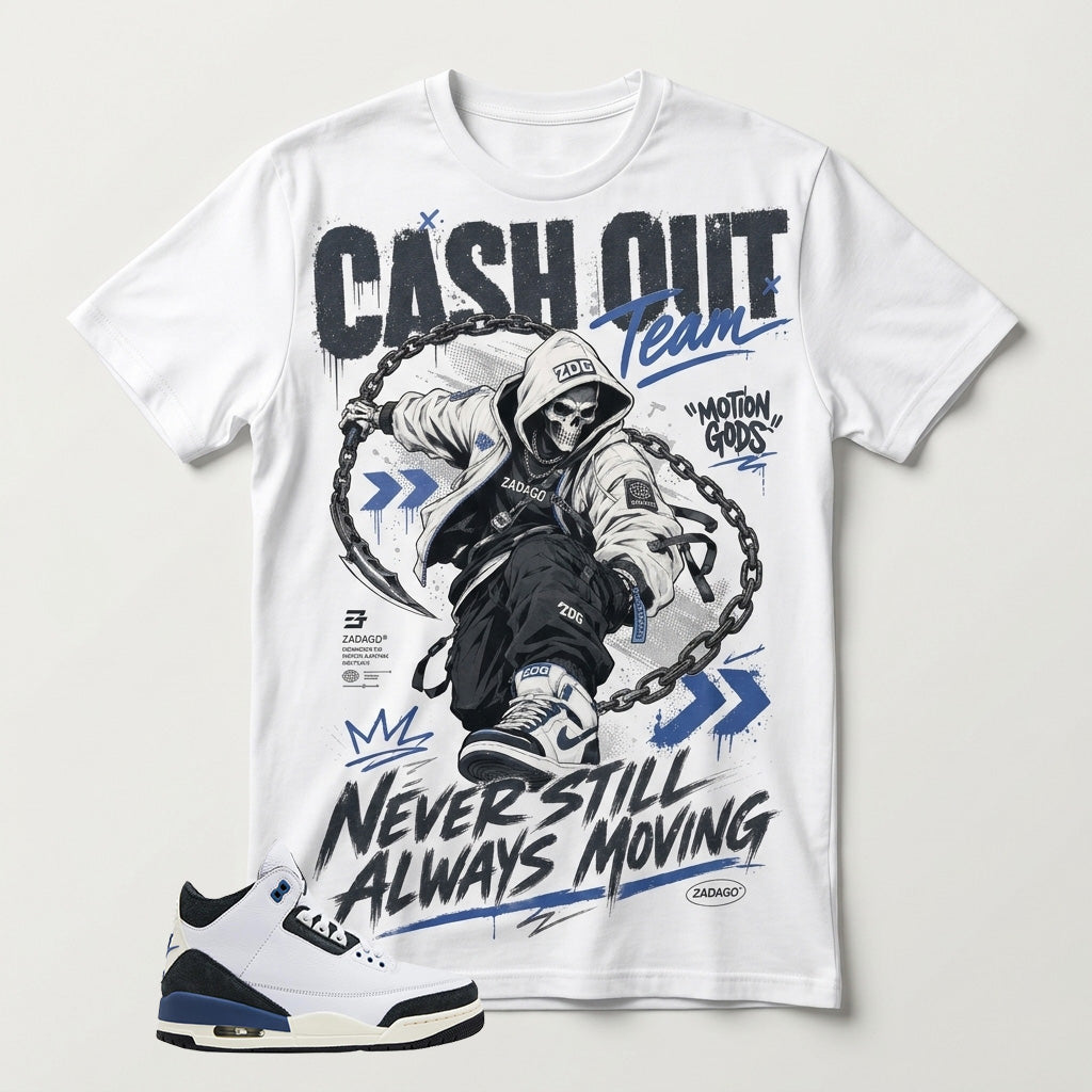 A Maniere For The Love 3s Zadago Shirt Cash Out Team Graphic