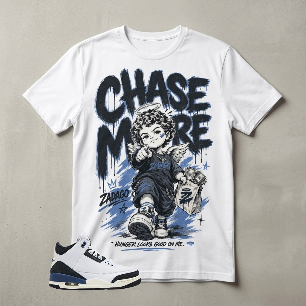 A Maniere For The Love 3s Zadago Shirt Chase More Graphic