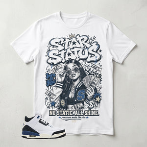 A Maniere For The Love 3s Zadago Shirt No Static All Shine Graphic
