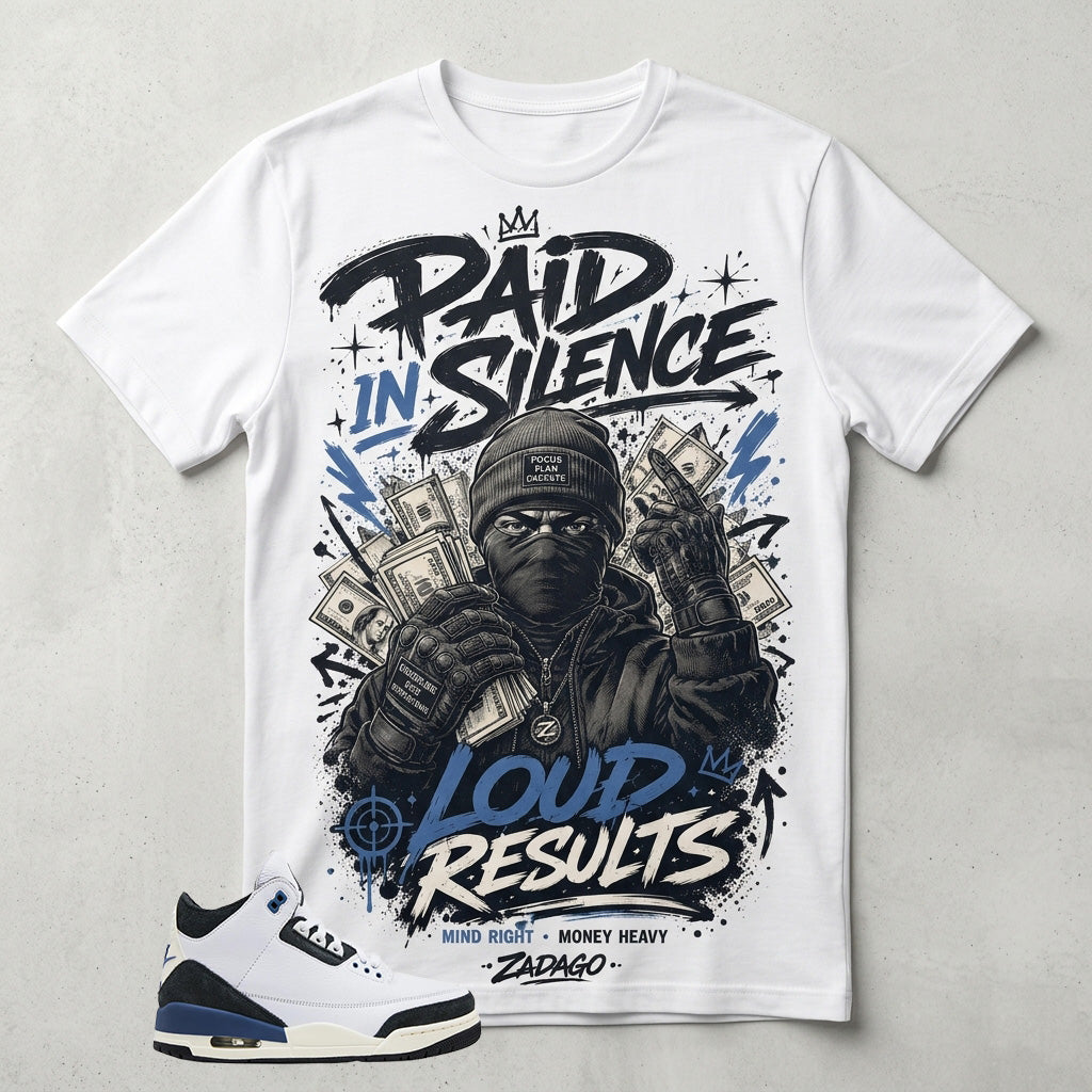 A Maniere For The Love 3s Zadago Shirt Paid In Pressure Graphic