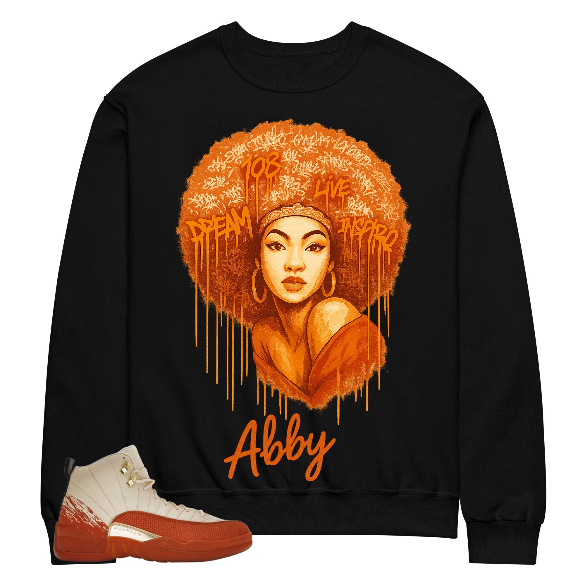 Afro Queen Shirt - Matching Eastside Golf x Air Jordan 12 'Out the Mud'