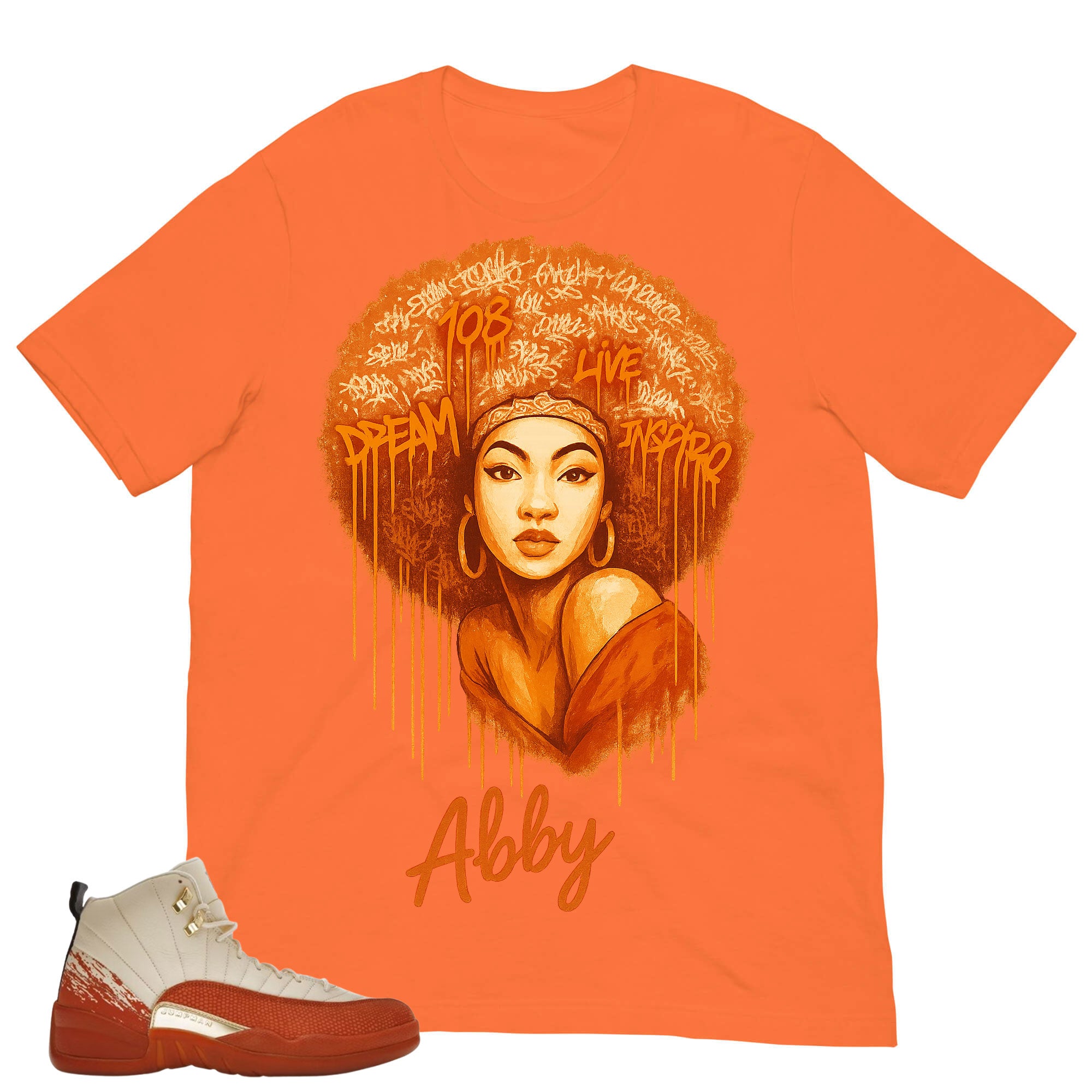 Afro Queen Shirt - Matching Eastside Golf x Air Jordan 12 'Out the Mud'
