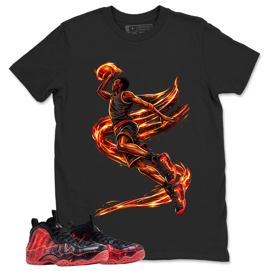 Air Ball Graphic Tee, Shirt to Match Air Foamposite Stranger Things, Air Foamposite Unisex Blue Shirt