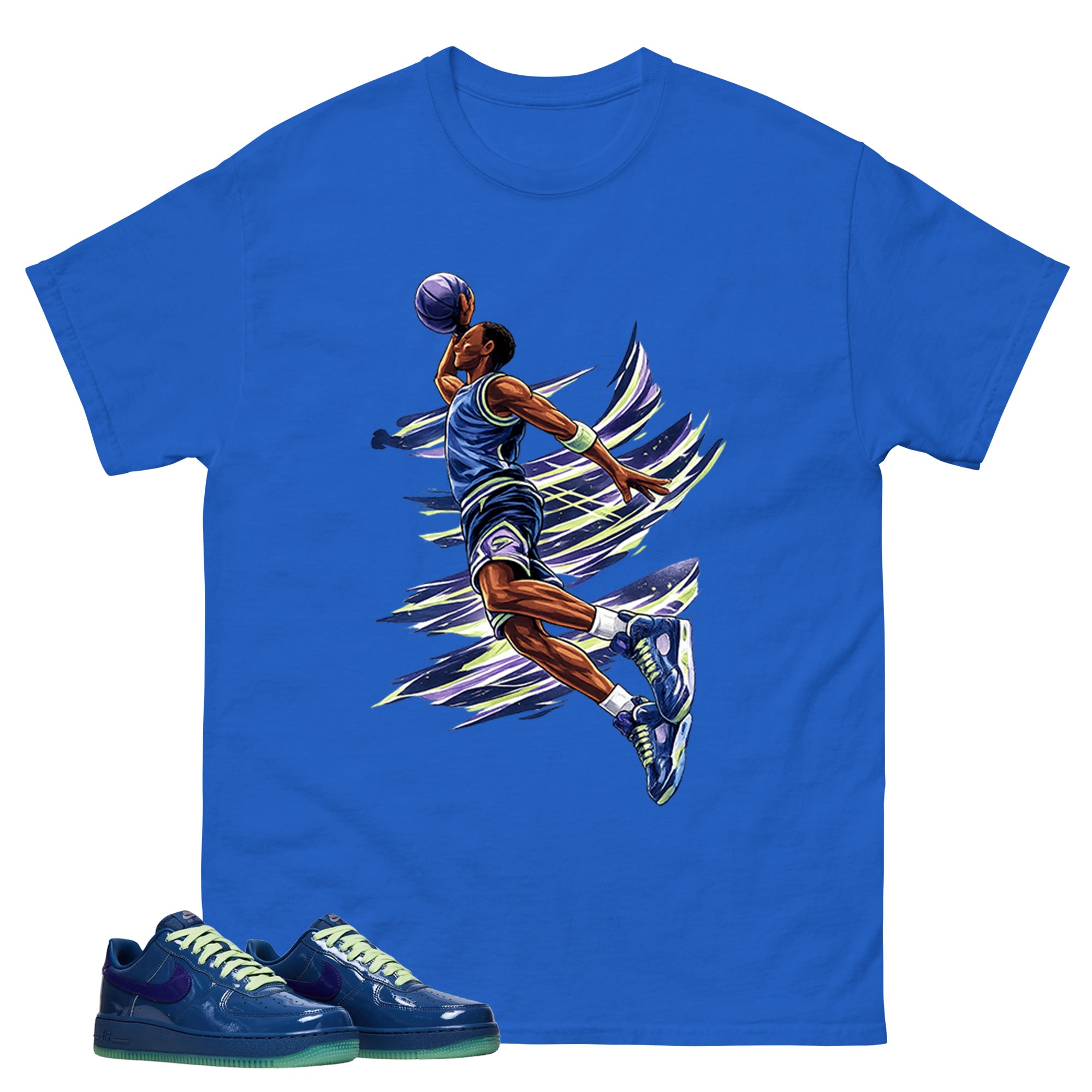 Air Ball Graphic Tee, Shirt to Match Air Force 1 Mystic Navy, Air Force 1 Unisex Shirt